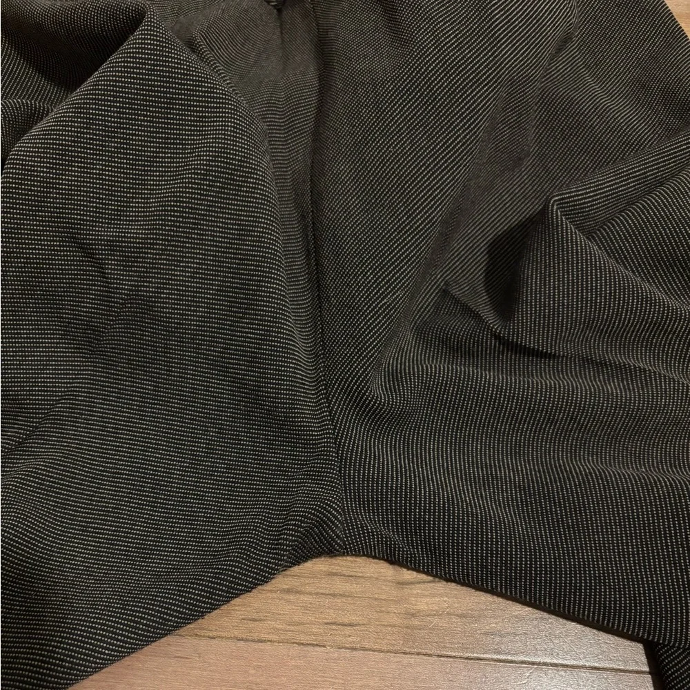 MaxMara Striped Work Pants / Suit Pants / Trousers size 14 black and Tan - Picture 10 of 11